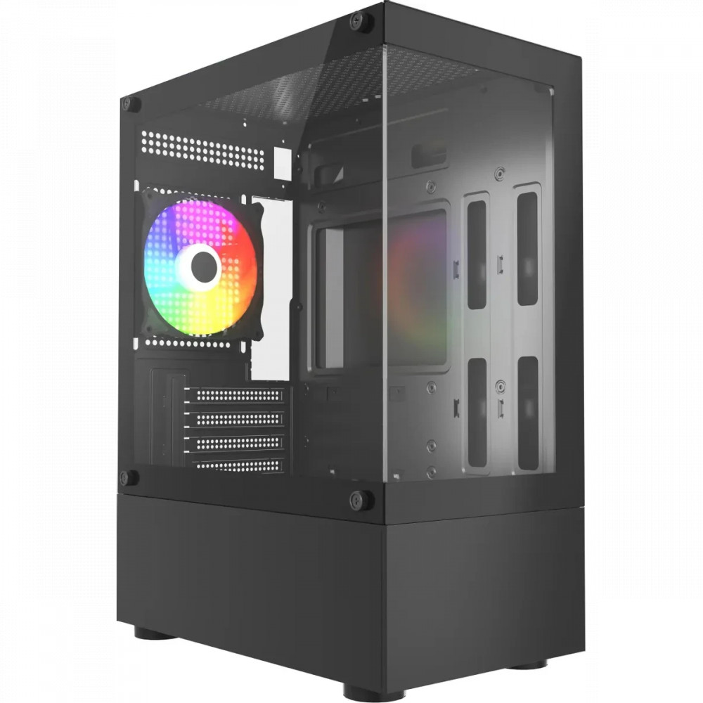 Корпус Accord ACC-285-02B Black Mini-Tower - миниатюра 5