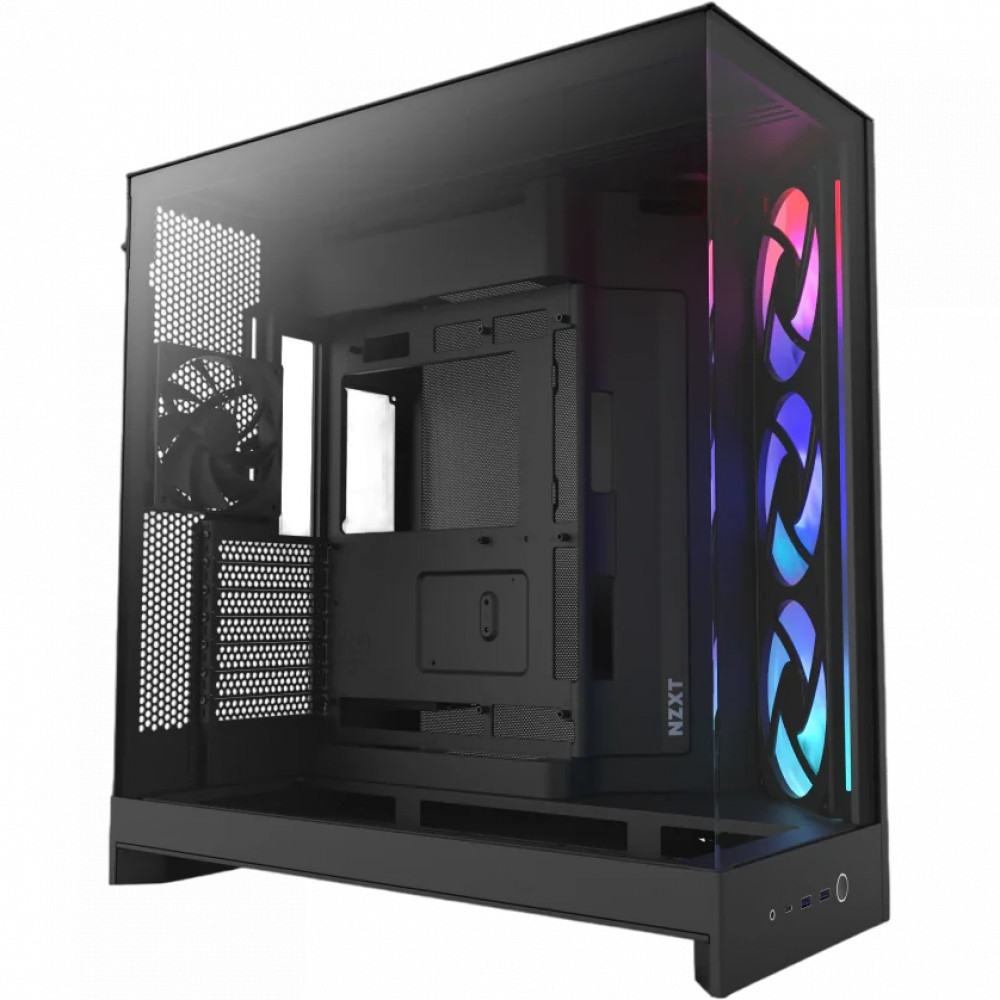 Корпус NZXT H9 Flow RGB Black CM-H92FB-R1 Mid-Tower - миниатюра 6