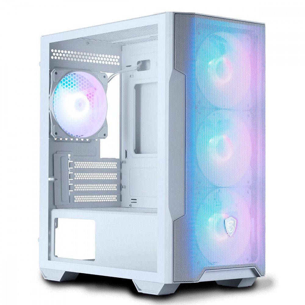 Корпус MSI MAG Forge M100R White 306-7G20W24-HH9 Mini-Tower - миниатюра 4