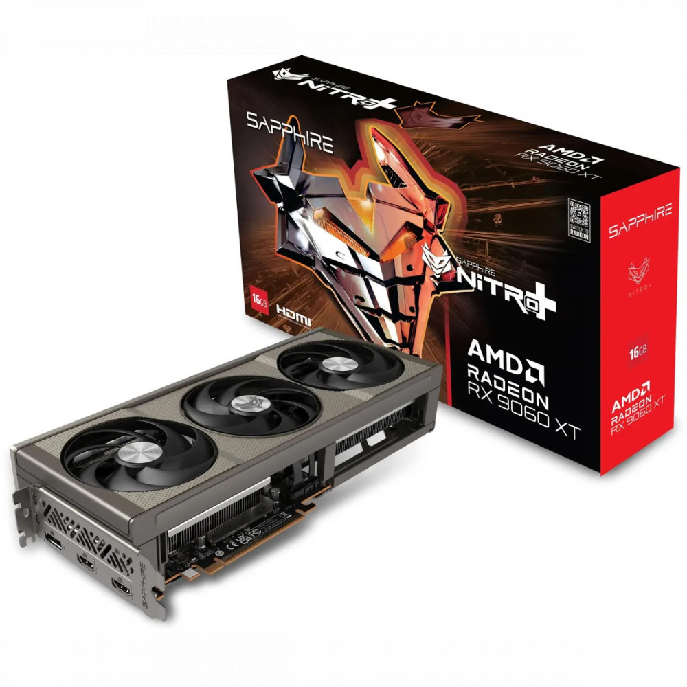 Видеокарта Sapphire AMD Radeon RX 9060XT 11350-01-20G NITRO+AMD 16 ГБ - миниатюра 14