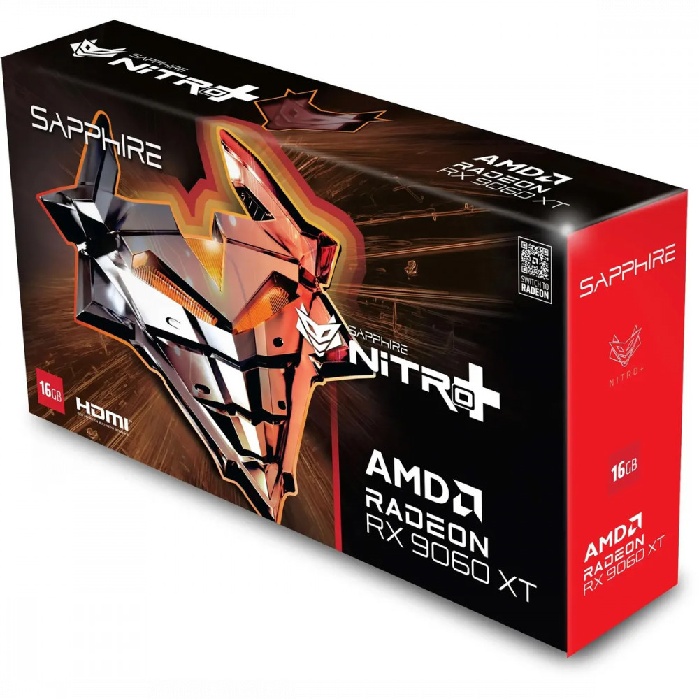 Видеокарта Sapphire AMD Radeon RX 9060XT 11350-01-20G NITRO+AMD 16 ГБ - миниатюра 13