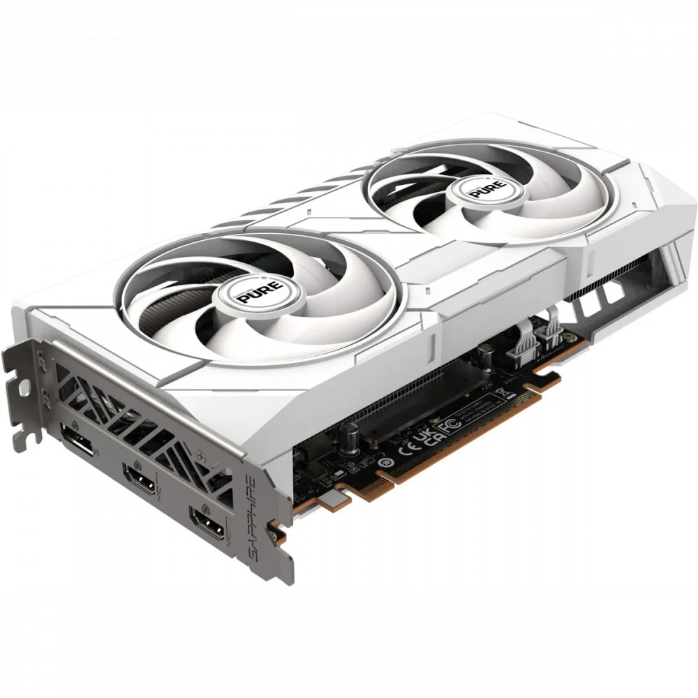 Видеокарта Sapphire AMD Radeon RX 9060XT 11350-02-20G PURE 16 ГБ - миниатюра 8