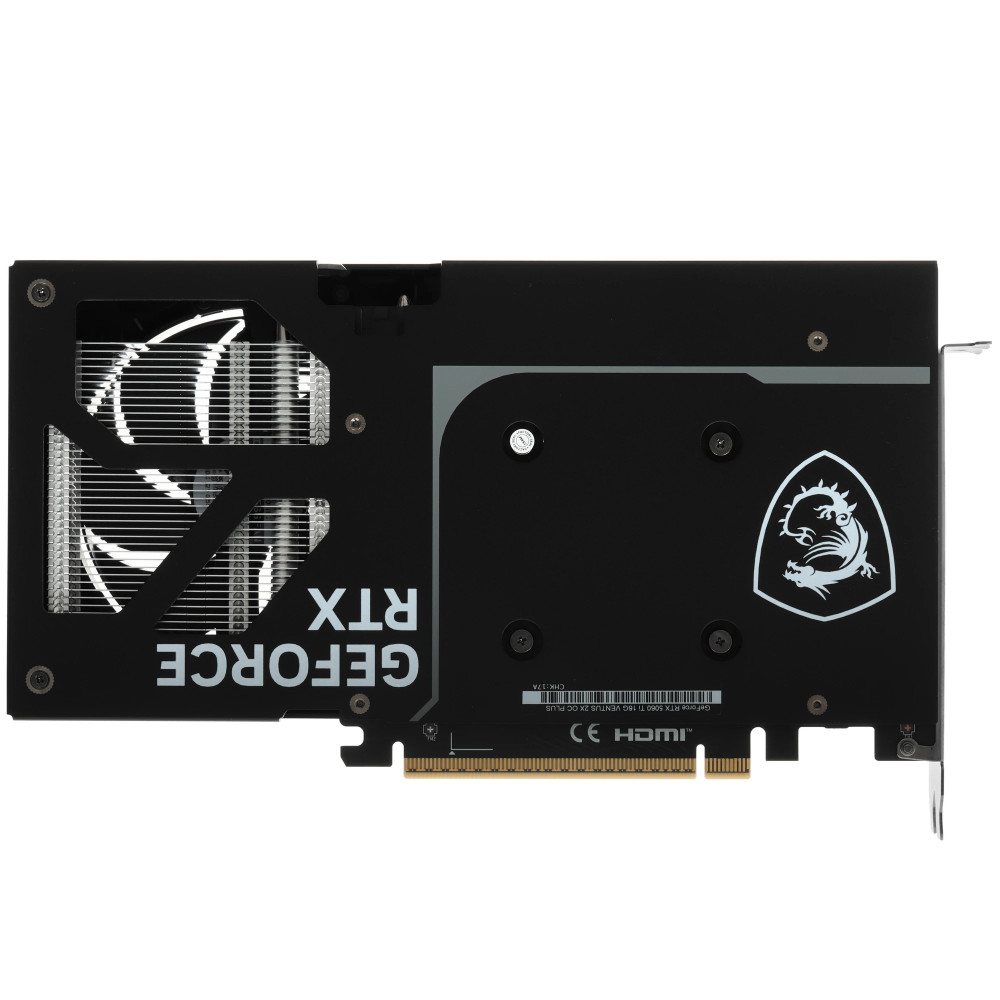 Видеокарта MSI GeForce RTX 5060 Ti 16G VENTUS 2X PLUS 16 ГБ - миниатюра 8