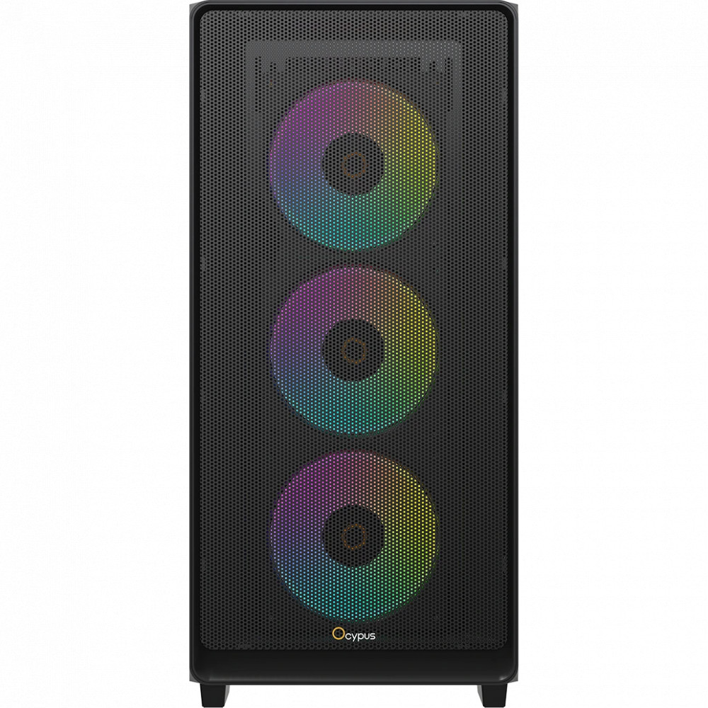 Корпус Ocypus C60 BK ARGB Gamma-C60-BKG400XX-GL Mid-Tower - миниатюра 7