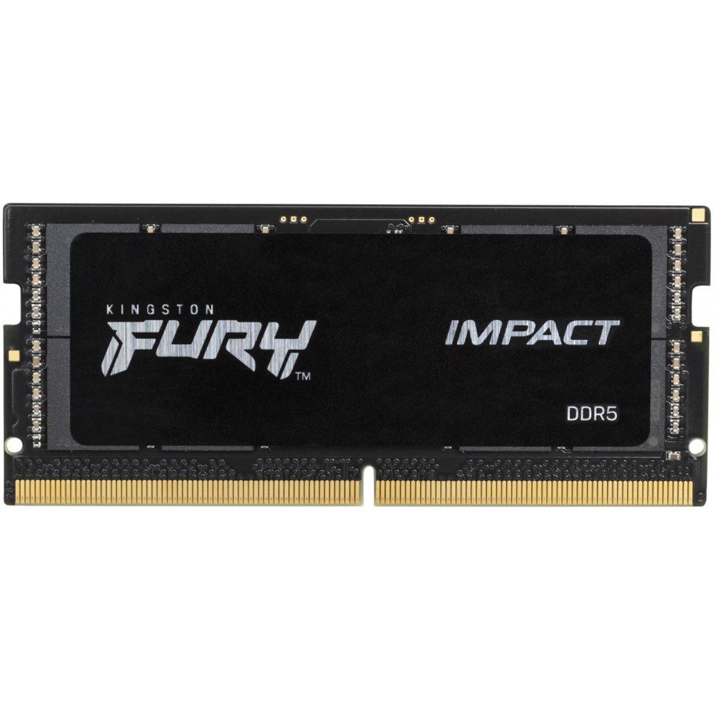 ОЗУ Kingston Fury Impact KF556S40IB-16 SO-DIMM, DDR5, 16 Гб, 5600 МГц - миниатюра 3