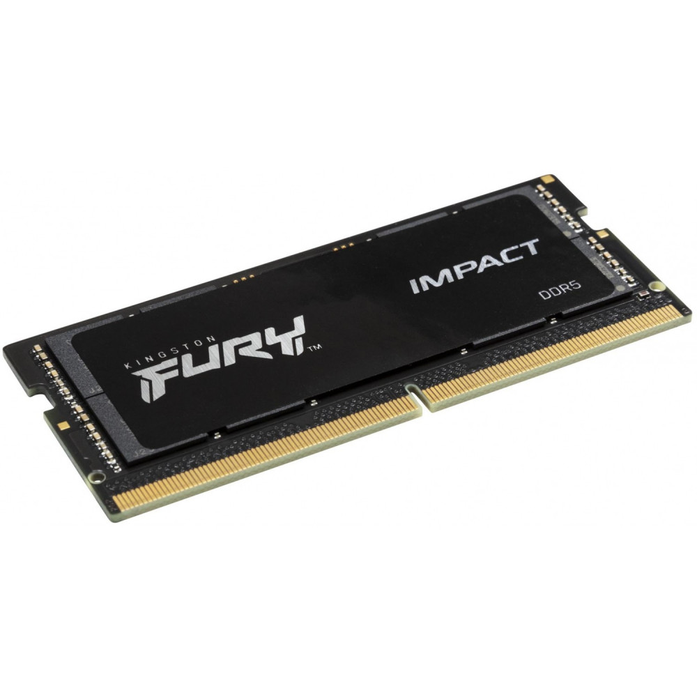 ОЗУ Kingston Fury Impact KF556S40IB-16 SO-DIMM, DDR5, 16 Гб, 5600 МГц - миниатюра 4