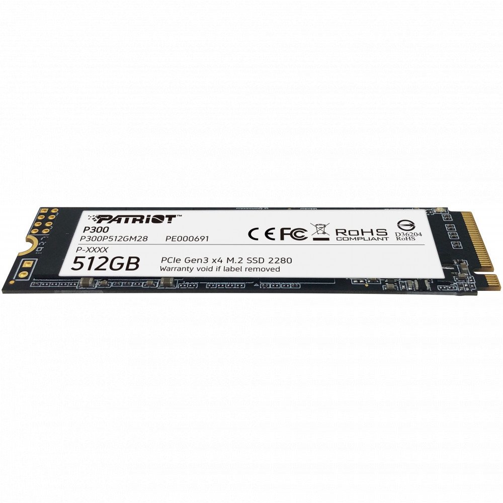 Жесткий диск Patriot P300 PP300P512GM28 SSD (твердотельные), 512 ГБ, M.2, PCIe - миниатюра 7