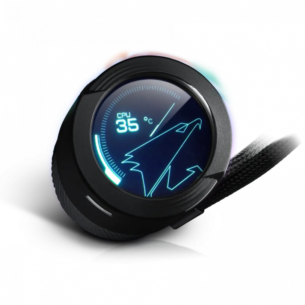 Система охлаждения Gigabyte GP-AORUS WATERFORCEX240 Для процессора - миниатюра 10