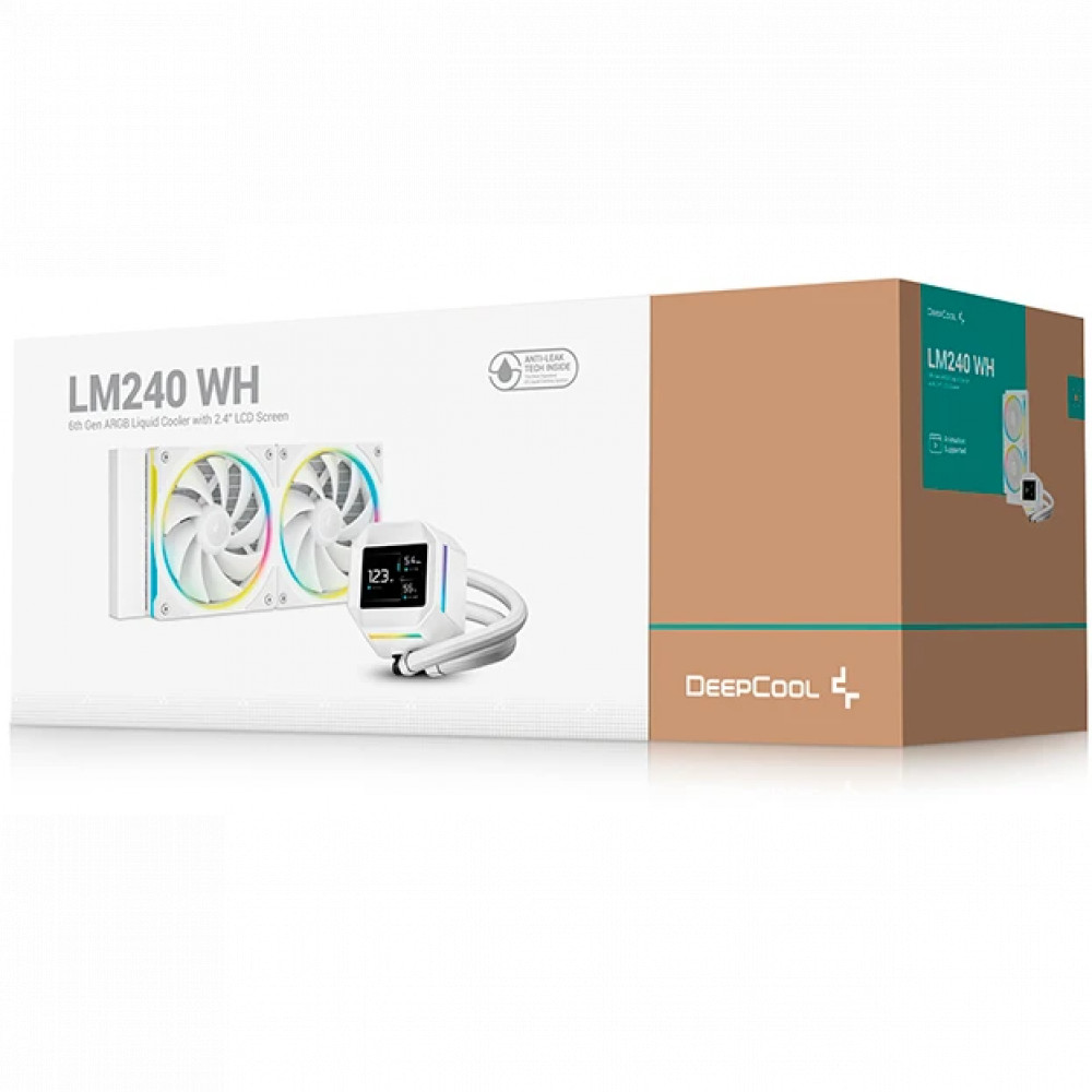 Система охлаждения Deepcool LM240 White R-LM240-WHDMMC-1 Для процессора - миниатюра 10
