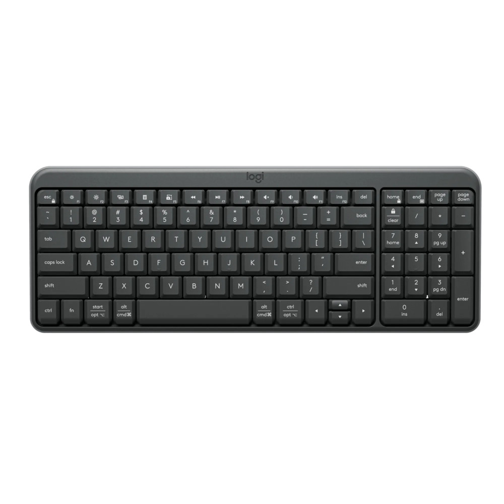 Клавиатура Logitech K250 Compact Bluetooth Wireless Keyboard Graphite 920-013452 Беспроводная, Bluetooth - миниатюра 3