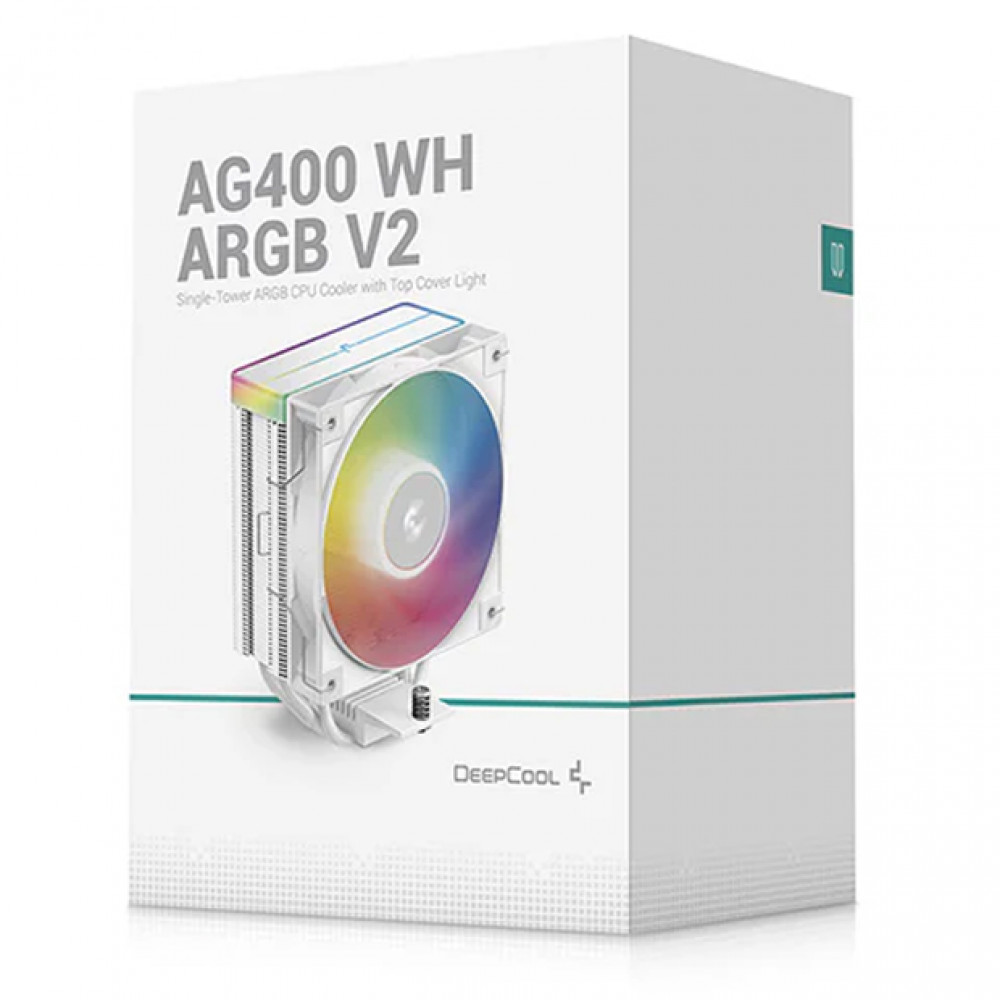 Система охлаждения Deepcool AG400 WH ARGB V2 R-AG400-WHAMMN-GJD Для процессора - миниатюра 6