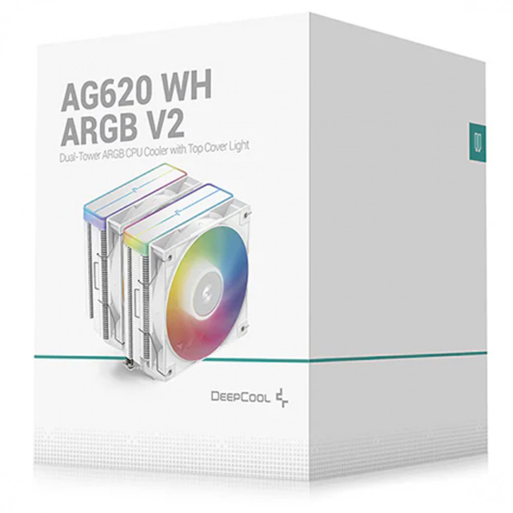 Система охлаждения Deepcool AG620 WH ARGB V2 R-AG620-WHAMMN-GJD Для процессора - миниатюра 6