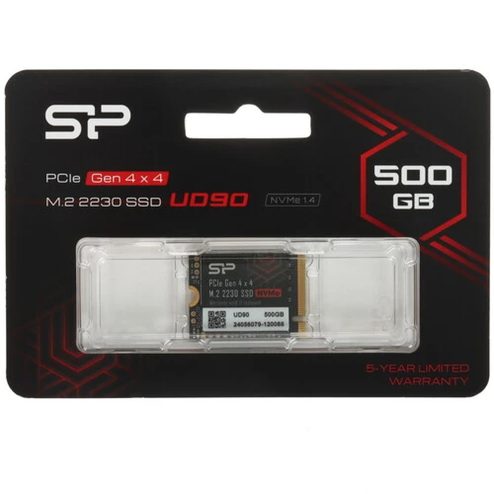 Жесткий диск Silicon Power UD90 SP500GBP44UD9007 SSD (твердотельные), 500 ГБ, M.2, PCIe - миниатюра 2