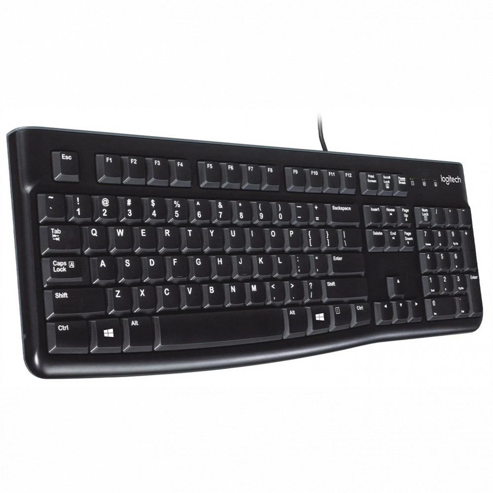 Клавиатура Logitech K120 920-002583 Проводная, USB - миниатюра 2