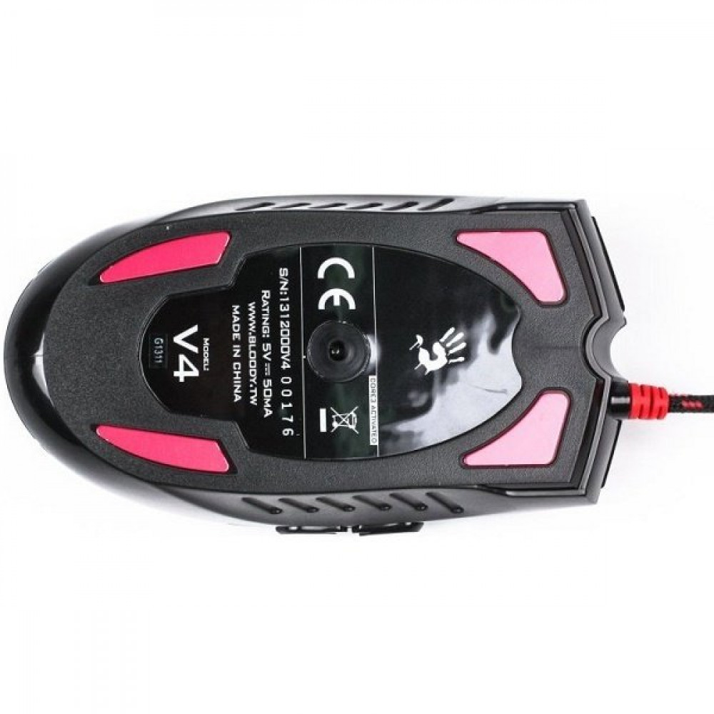 Мышь A4Tech Bloody V4MA BLACK Игровые, Проводная - миниатюра 8