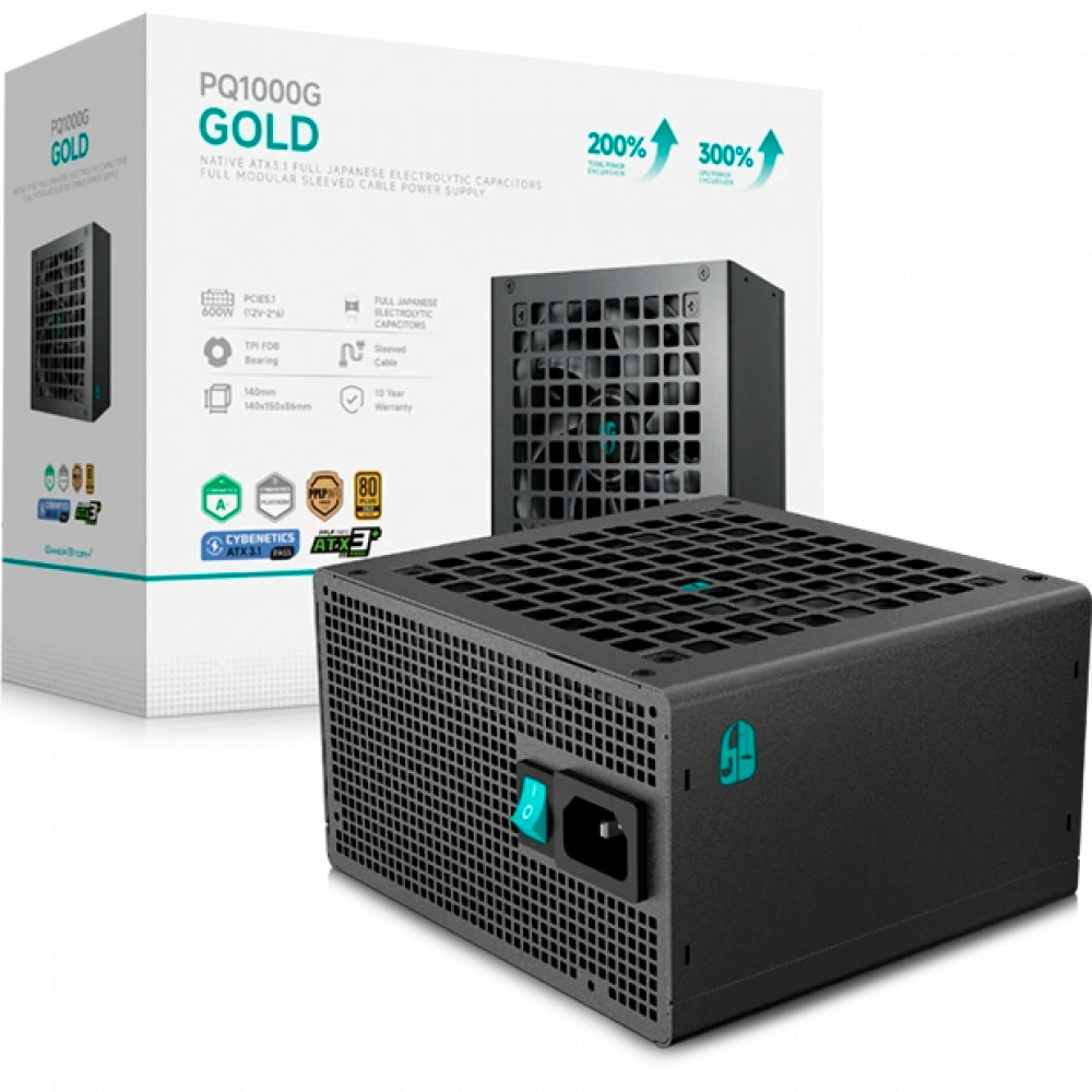 Блок питания Deepcool GamerStorm PQ1000G 1000 Вт - миниатюра 10