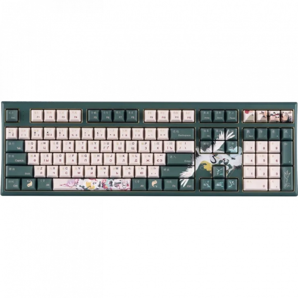 Клавиатура Varmilo Crane, VBS108, Wired, Multimedia, Gaming, Cherry MX Red, Green, BT, USB 390206 Беспроводная, Bluetooth - миниатюра 6