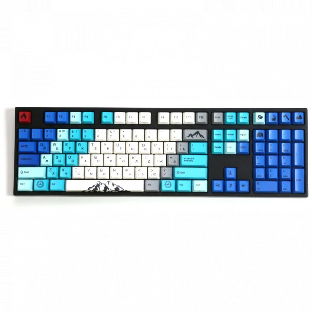 Клавиатура Varmilo Summit R1, VPT108, Gaming, Cherry Mx Brown, BT, 2.4GHz, Black, USB 312758 Беспроводная, Bluetooth - миниатюра 3