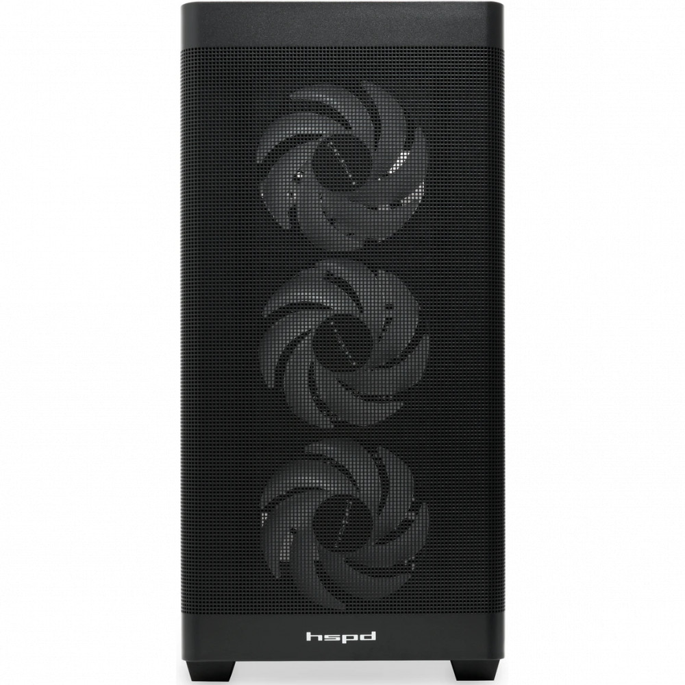 Корпус HSPD M740-TGBK-ARGB Black Mid-Tower - миниатюра 7