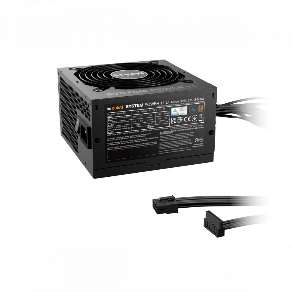 Блок питания be quiet! System Power 11 650W BP011EU 650 Вт - миниатюра 5