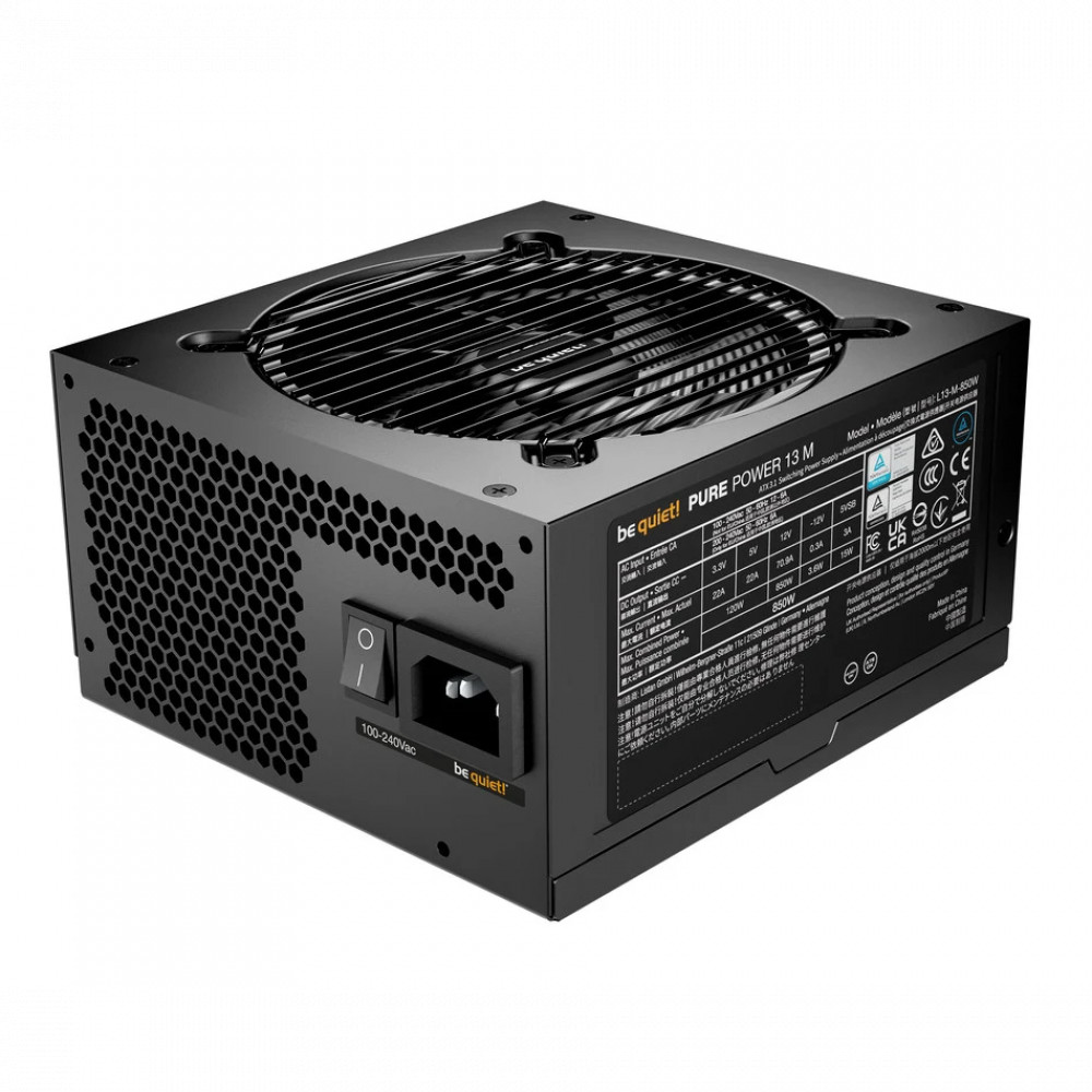 Блок питания be quiet! Pure Power 13M 850W BP027EU 850 Вт - миниатюра 5