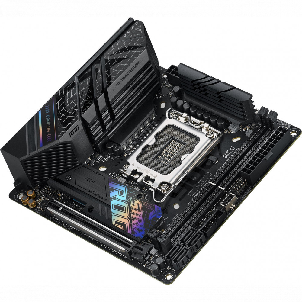 Материнская плата Asus ROG STRIX B760-I GAMING WIFI 90MB1D90-M0EAY0 Mini-ITX, LGA 1700 - миниатюра 11