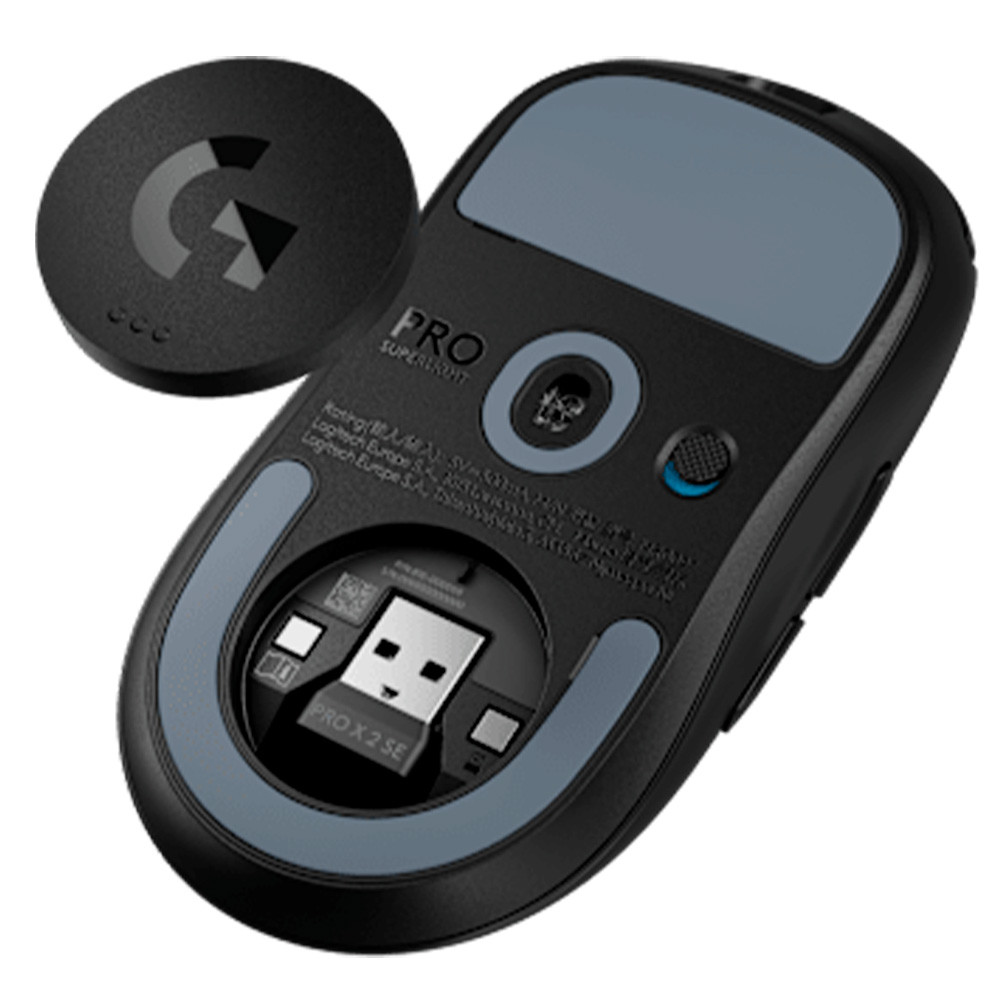 Мышь Logitech PRO X SUPERLIGHT 2 SE Black 910-007554 Игровые, Беспроводная - миниатюра 12