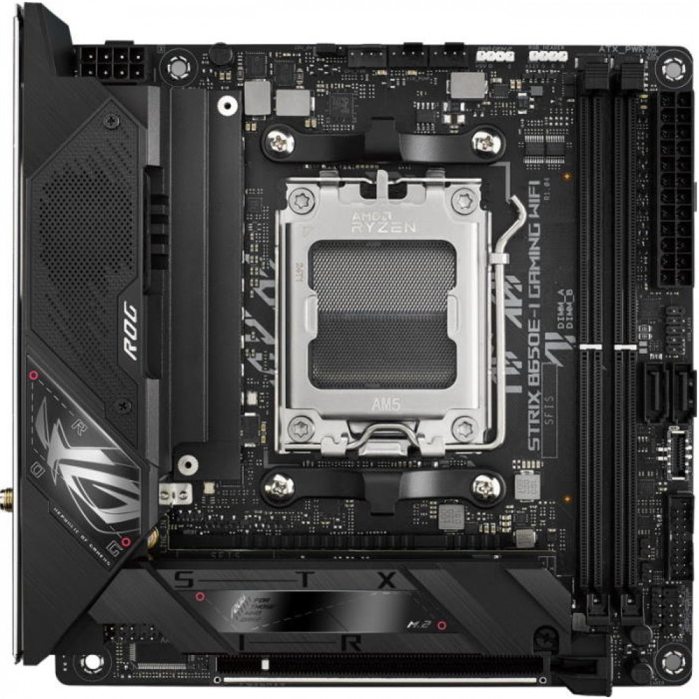 Материнская плата Asus ROG STRIX B650E-I GAMING WIFI 90MB1BI0-M0EAY0 Mini-ATX, AMD AM5 - миниатюра 7