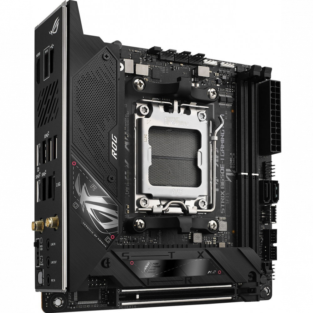 Материнская плата Asus ROG STRIX B650E-I GAMING WIFI 90MB1BI0-M0EAY0 Mini-ATX, AMD AM5 - миниатюра 6