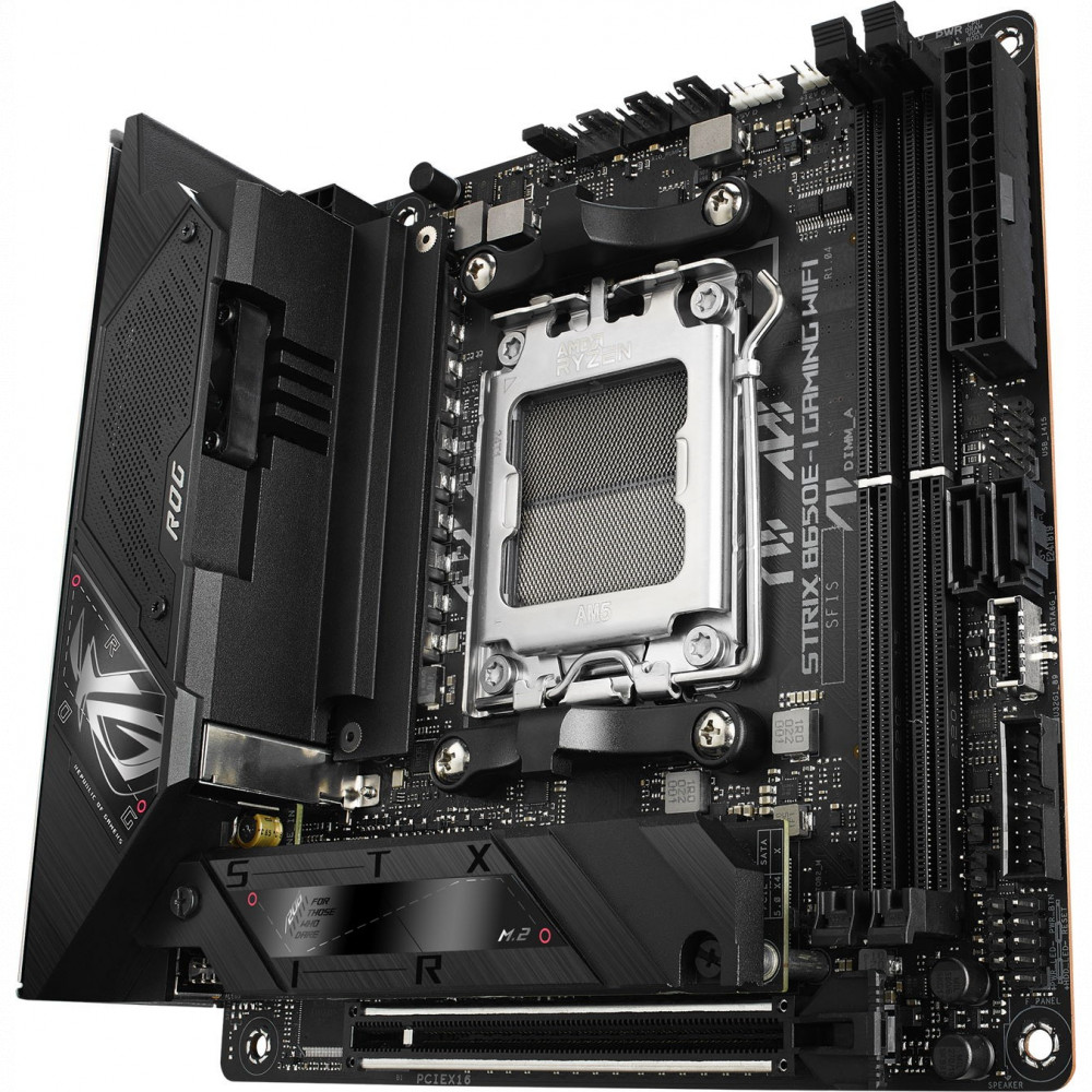 Материнская плата Asus ROG STRIX B650E-I GAMING WIFI 90MB1BI0-M0EAY0 Mini-ATX, AMD AM5 - миниатюра 8
