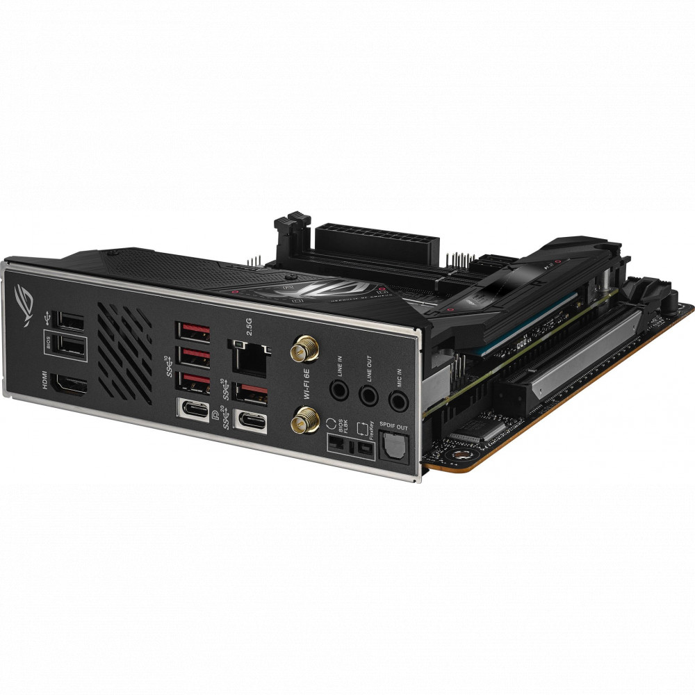 Материнская плата Asus ROG STRIX B650E-I GAMING WIFI 90MB1BI0-M0EAY0 Mini-ATX, AMD AM5 - миниатюра 9