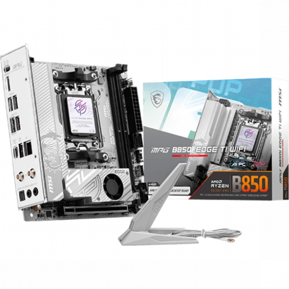 Материнская плата MSI MPG B850I EDGE TI WIFI Mini-ITX, AMD AM5 - миниатюра 10