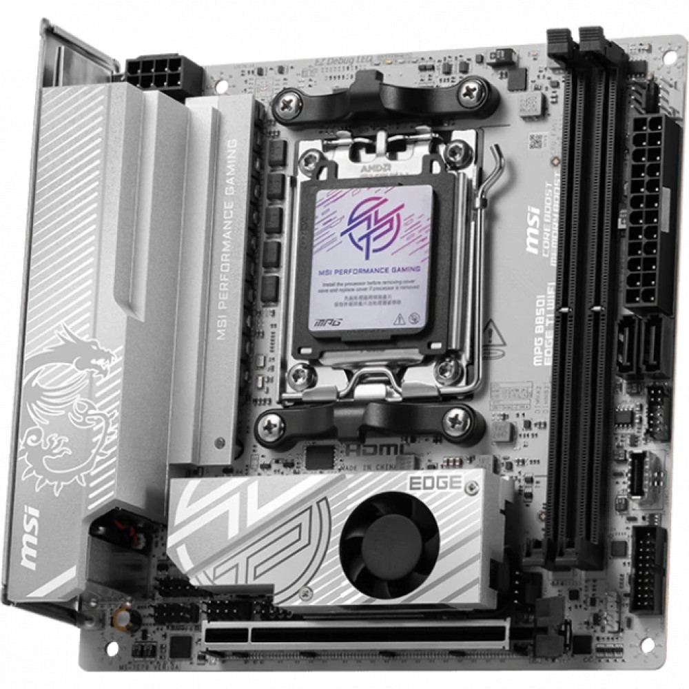 Материнская плата MSI MPG B850I EDGE TI WIFI Mini-ITX, AMD AM5 - миниатюра 7