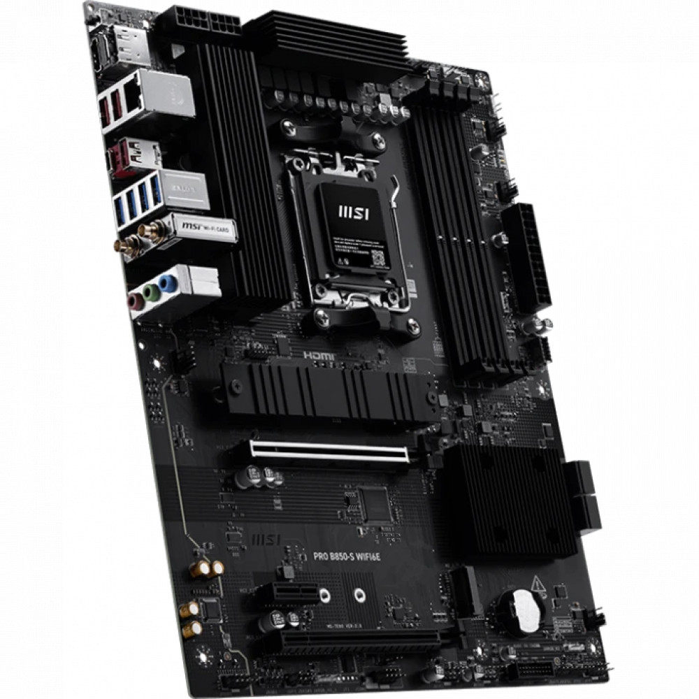 Материнская плата MSI PRO B850-S WIFI6E ATX, AMD AM5 - миниатюра 8