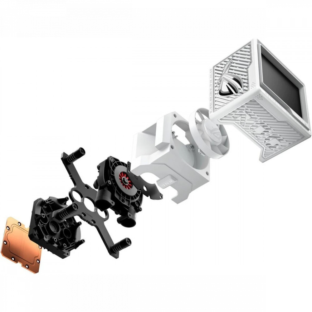 Система охлаждения Asus ROG RYUJIN III 360 ARGB EXTREME White 90RC0132-M0EAY0 Для процессора - миниатюра 10