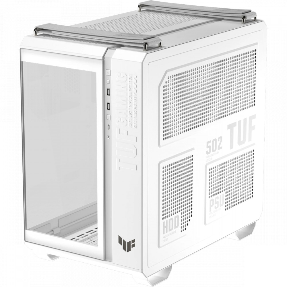 Корпус Asus TUF GAMING GT502 HORIZON TG ARGB WHITE Mid-Tower - миниатюра 11