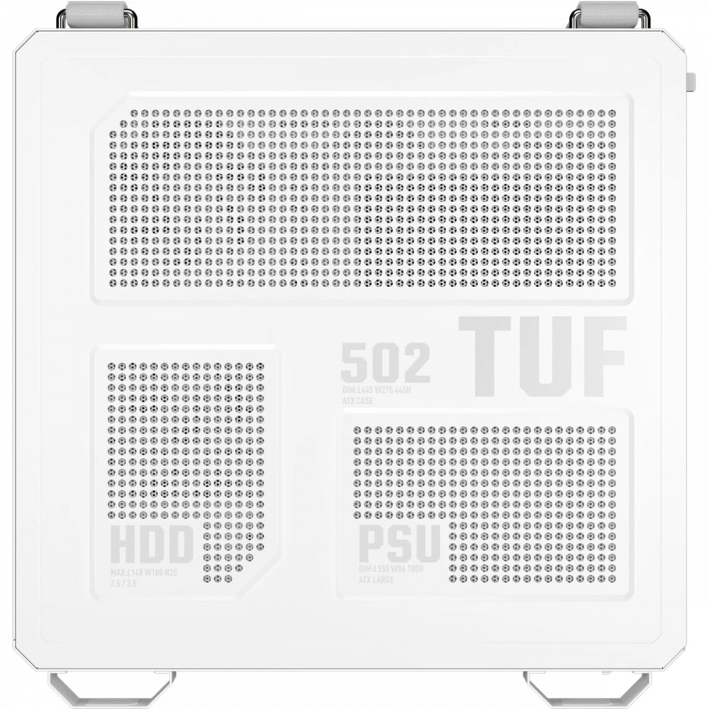 Корпус Asus TUF GAMING GT502 HORIZON TG ARGB WHITE Mid-Tower - миниатюра 12