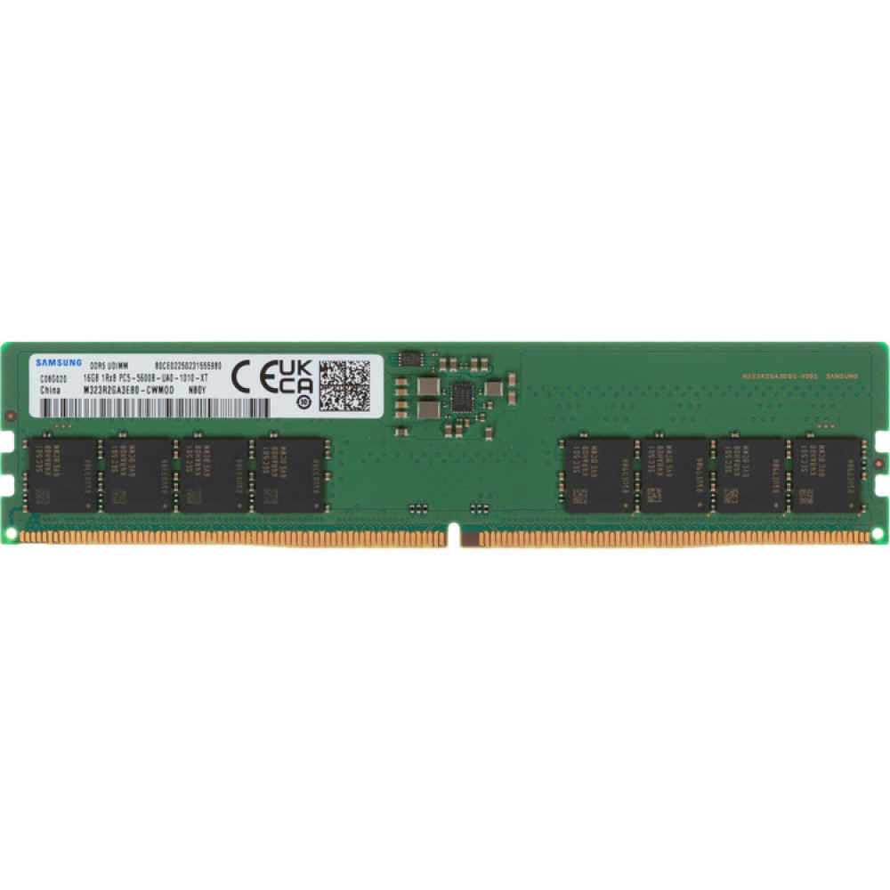 ОЗУ Samsung M323R2GA3EB0-CWMOD DIMM, DDR5, 16 Гб, 5600 МГц - миниатюра 2