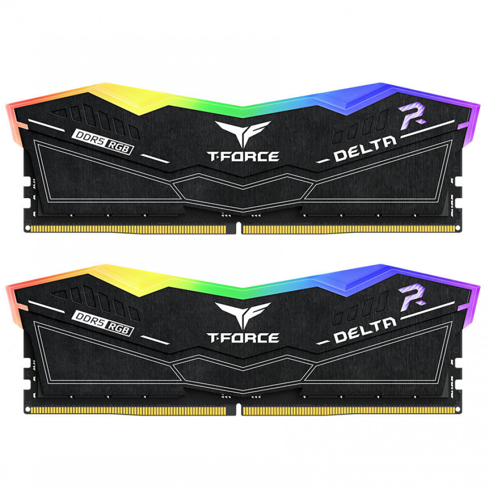 ОЗУ Team Group DELTA RGB FF3D532G6400HC38JDC01 DIMM, DDR5, 32 Гб (2 х 16 Гб), 6400 МГц - миниатюра 2