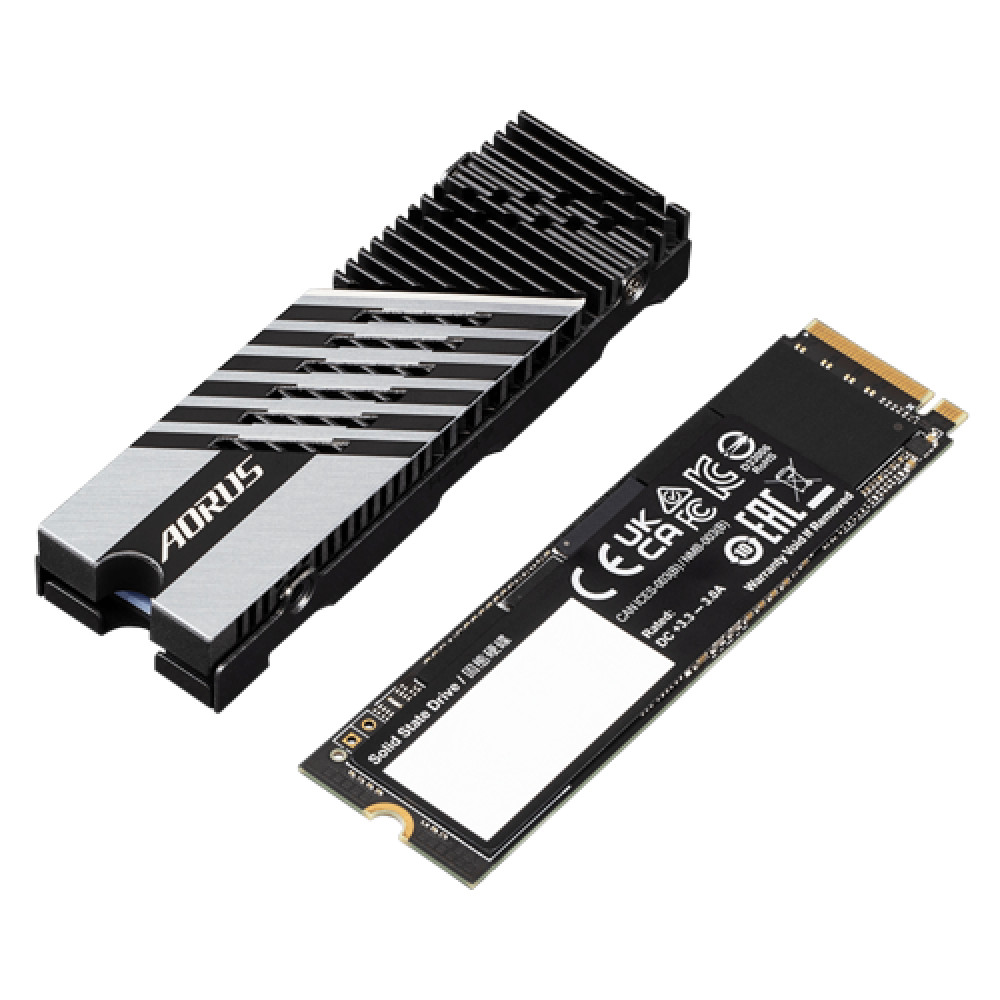 Жесткий диск Gigabyte AORUS Gen4 7300 AG4731TB SSD (твердотельные), 1 ТБ, M.2, PCIe - миниатюра 4