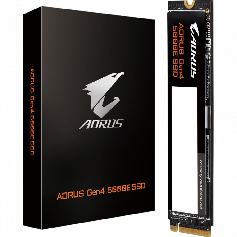 Жесткий диск Gigabyte AORUS Gen4 5000E AG450E500G-G SSD (твердотельные), 500 ГБ, M.2, PCIe - миниатюра 12