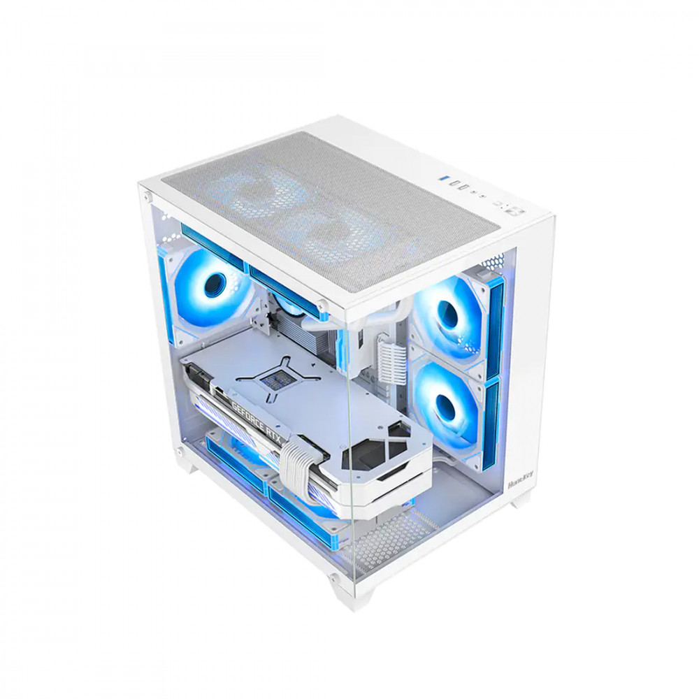 Корпус Huntkey S900 White Mini-Tower - миниатюра 5