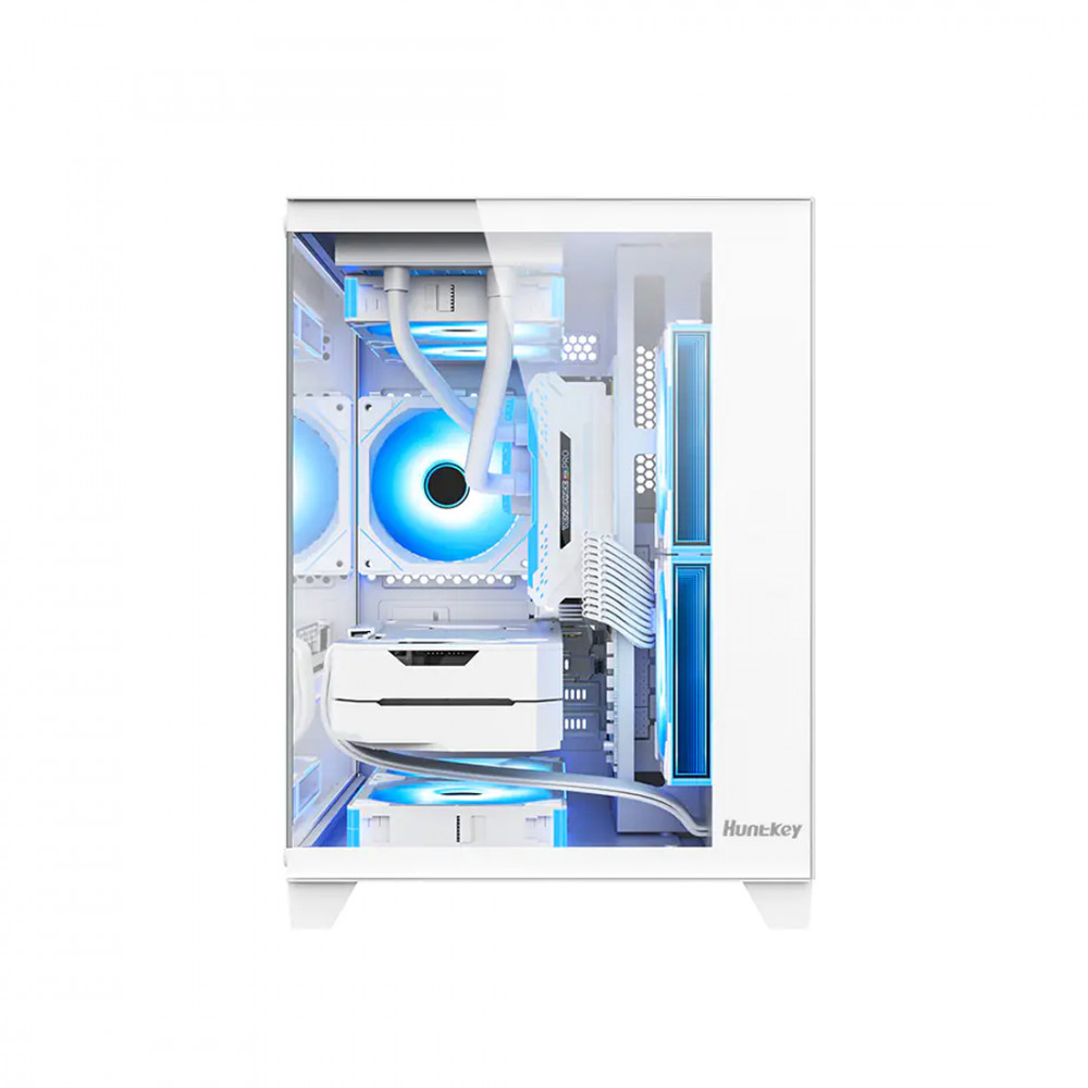 Корпус Huntkey S900 White Mini-Tower - миниатюра 6