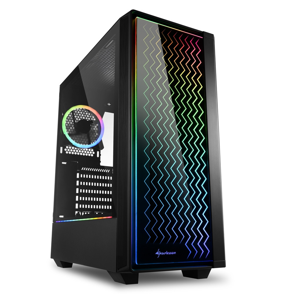 Корпус Sharkoon RGB LIT 200 Mid-Tower - миниатюра 8