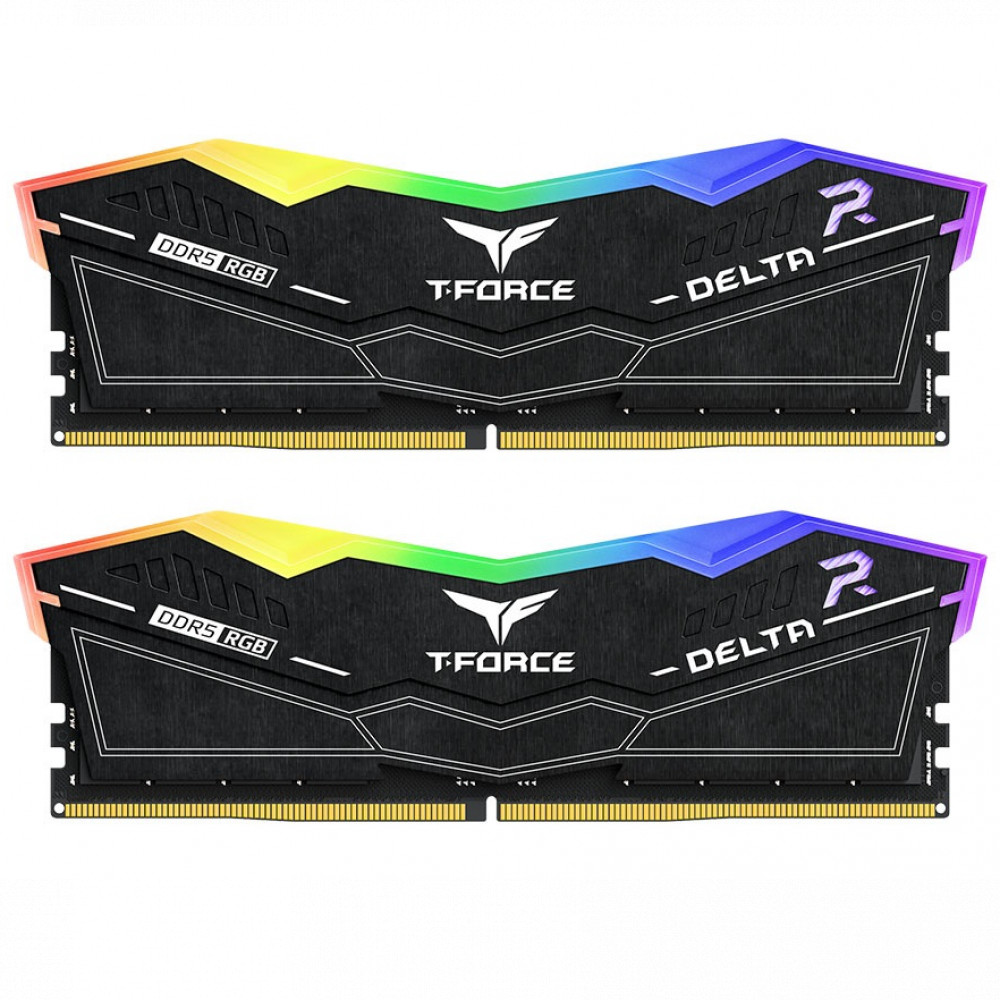 ОЗУ Team Group DELTA RGB FF3D564G6000HC30CDC01 DIMM, DDR5, 64 Гб (2 х 32 Гб), 6000 МГц - миниатюра 2