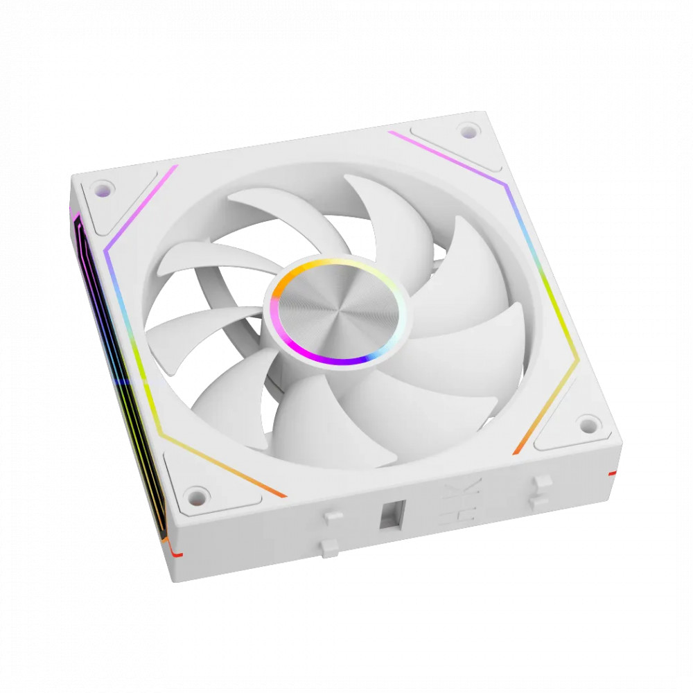 Система охлаждения PCcooler F3 X120 ARGB WH 3IN1 Для системного блока - миниатюра 6