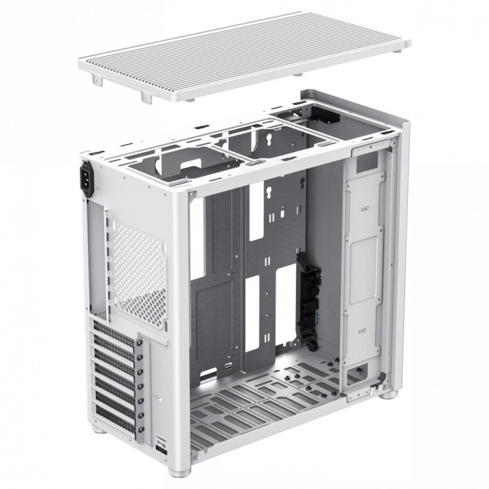 Корпус GameMax Spark Pro Full White Mid-Tower - миниатюра 8