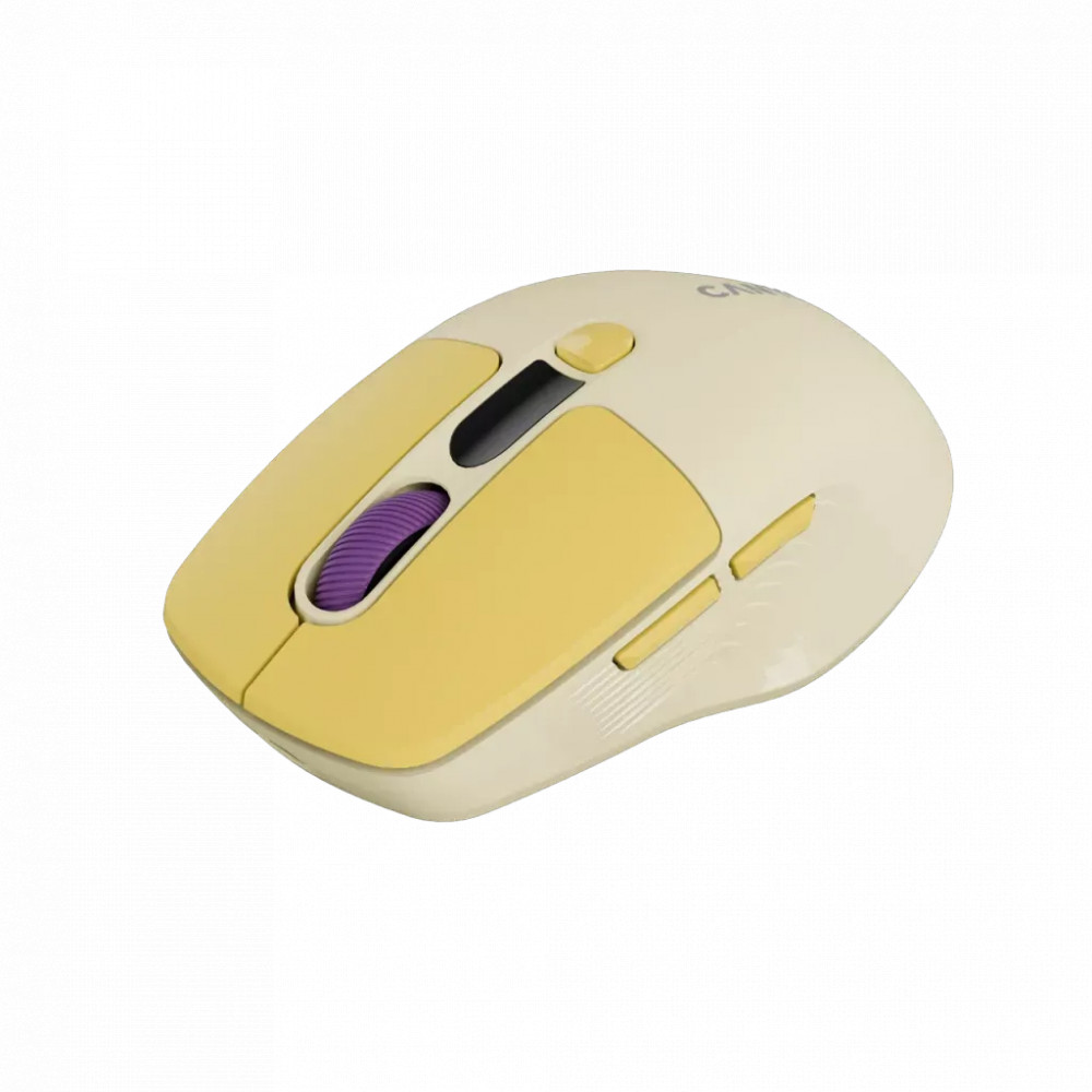 Мышь Canyon MW-26 LCD Silent Dual Mode Wireless Yellow CNS-CMSW26Y Бюджетные, Беспроводная - миниатюра 6