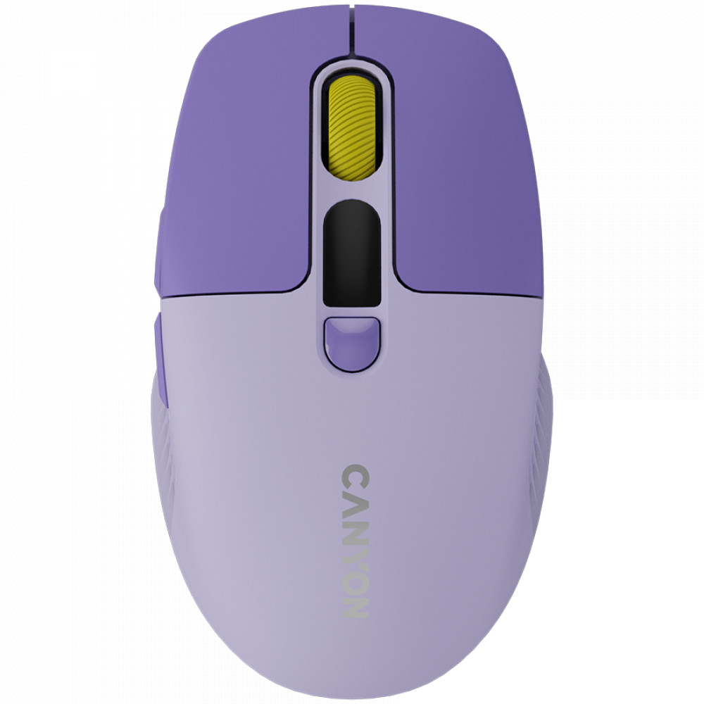 Мышь Canyon MW-26 LCD Silent Dual Mode Wireless Violet CNS-CMSW26V Бюджетные, Беспроводная - миниатюра 5
