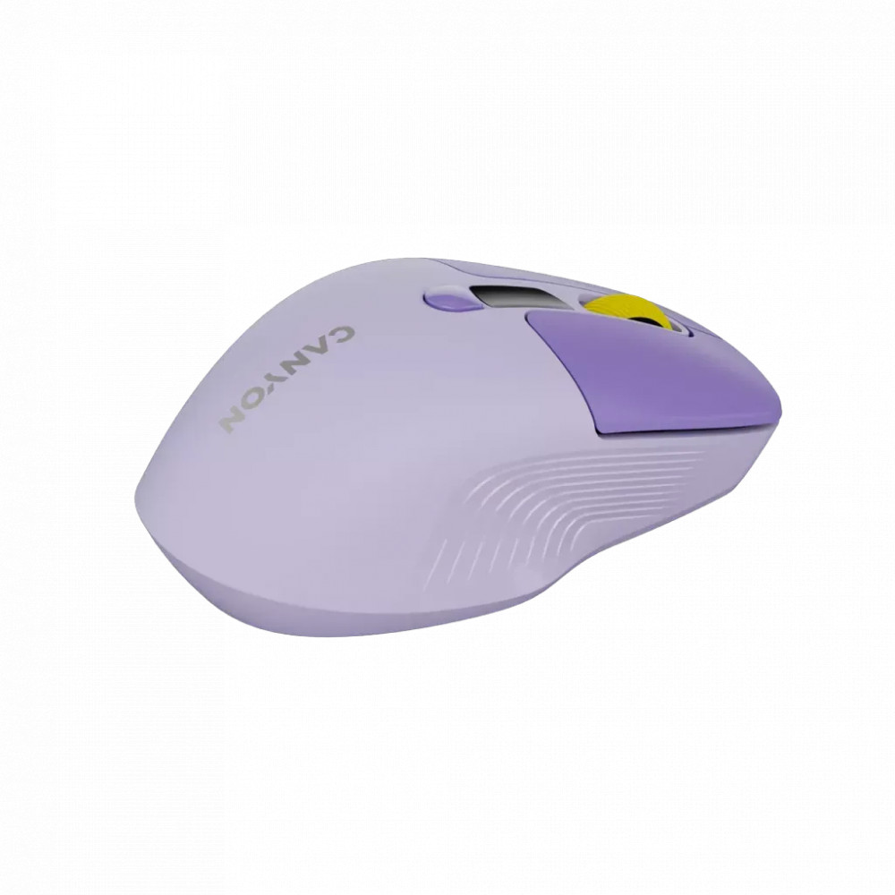 Мышь Canyon MW-26 LCD Silent Dual Mode Wireless Violet CNS-CMSW26V Бюджетные, Беспроводная - миниатюра 7